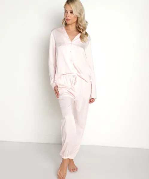 Bella Dahl Pants>Ecovera Jogger PJ Whisper Pink