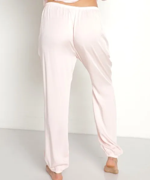 Bella Dahl Pants>Ecovera Jogger PJ Whisper Pink