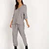 Bella Dahl Tops>Two Pocket Fray Hem Shirt Stone Grey