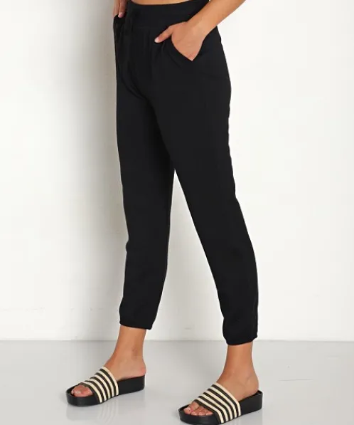 Beyond Yoga Bottoms | Pants>Cozy Fleece Weekend Sweatpant Black