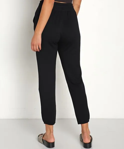Beyond Yoga Bottoms | Pants>Cozy Fleece Weekend Sweatpant Black