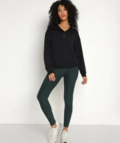 Beyond Yoga Knits>East Coast Button Pullover