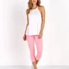 Beyond Yoga Tops>Lay Low Tank White