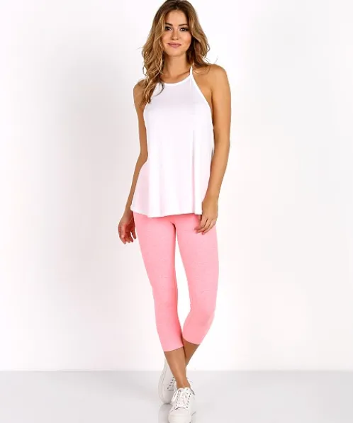 Beyond Yoga Tops>Lay Low Tank White