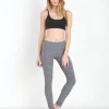 Beyond Yoga Bottoms>Long Essential Spacedye Legging Black White