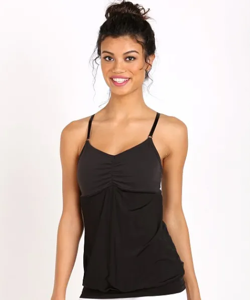 Beyond Yoga Tops>Low Back Cami Black