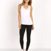 Beyond Yoga Tops>One Hand in my Pocket Tee White