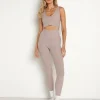 Beyond Yoga Bottoms>Spacedye High Waisted Midi Legging Chai