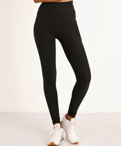 Beyond Yoga Bottoms>Spacedye Out of Pocket High Waisted Midi Legging Dar