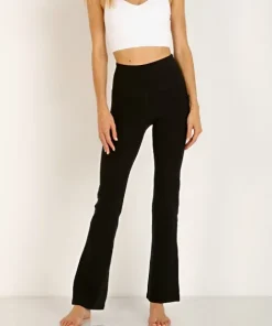 Beyond Yoga Bottoms>Spacedye Practice Pant Darkest Night