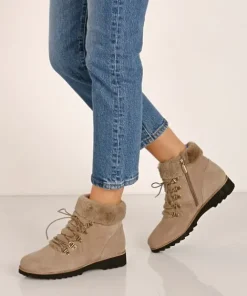 Blondo Boots>Rachael Waterproof Boot Mushroom Suede