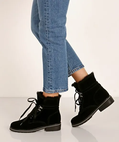Blondo Boots>Vedette Waterproof Boot Black Suede
