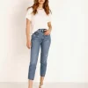 Boyish Pants>The Billy High Waist Ankle Skinny Jean City Lights