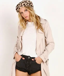 Brixton Accessories>Audrey LW Beret Leopard