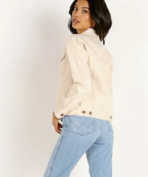 Brixton Jackets>Broadway Jacket Natural