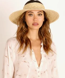 Brixton Accessories>Joanna Visor Tan