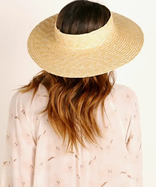 Brixton Accessories>Joanna Visor Tan