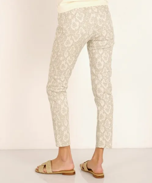 Brixton Pants>Slater Zip Snakeskin Pant