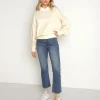 Callahan Knits>Diana Polo Sweatshirt Creme