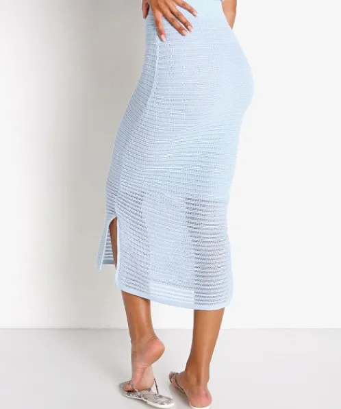 Callahan Skirts>Genny Skirt Baby Blue