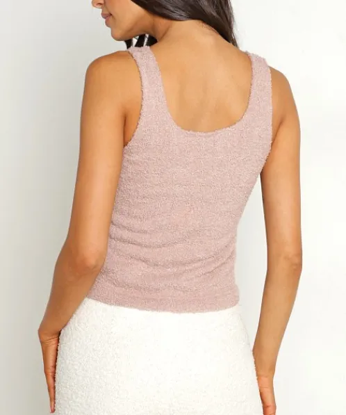 Calvin Klein Tops>Ck One Plush Tank Cedar