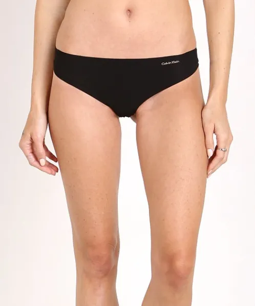 Calvin Klein Panties>Invisible Thong Black