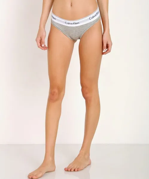 Calvin Klein Panties>Modern Cotton Bikini Grey