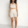 Calvin Klein Knits>Sweater Lounge Sleep Short Oatmeal Heather