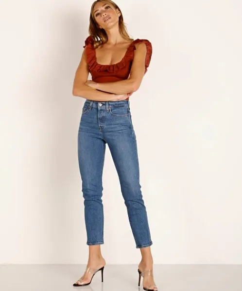 Capulet Bodysuits | Tops>Dallas Bodysuit Cinnamon