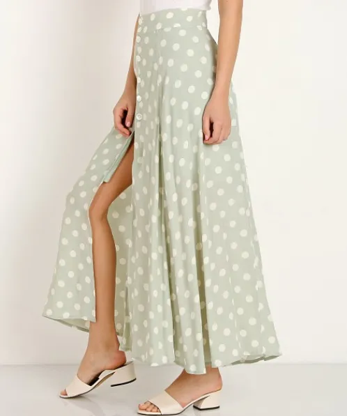 Capulet Skirts>Madie Midi Skirt Polka Dot