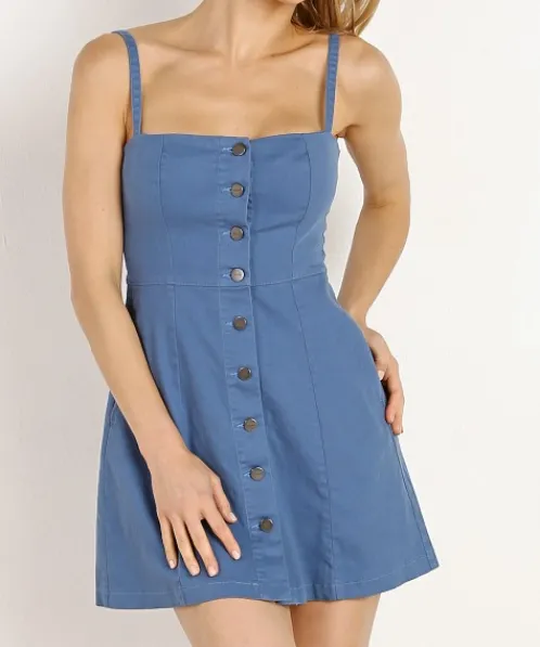 Capulet Dresses>Tabitha Mini Dress Blue