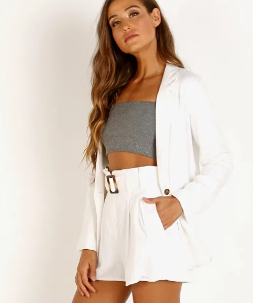 Charlie Holiday Jackets>Bayview Jacket White
