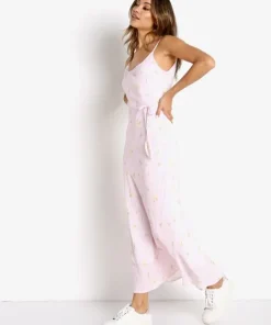 Charlie Holiday Dresses>Daisy Midi Dress Summer Rose Pink