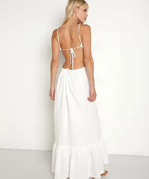 Charlie Holiday Dresses>Tuscany Maxi Dress White