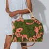 Cleobella Accessories>Abstract Weekender Green