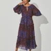 Cleobella Dresses>Addison Midi Dress Confetti
