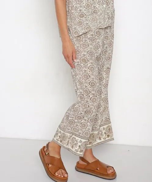 Cleobella Pants>Ares Pant Set Mystic Block Print