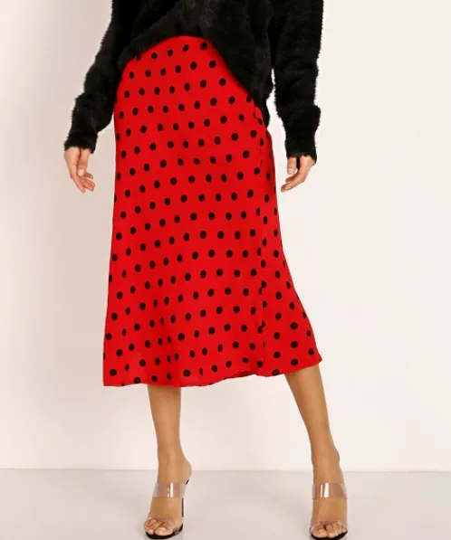 Cleobella Skirts>Brittany Skirt Red Dot