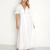 Cleobella Dresses>Emerson Ankle Dress White