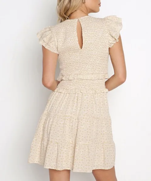 Cleobella Dresses>Emmy Dress Geo Block Print