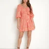 Cleobella Dresses>Grace Mini Dress Blossom Block Print