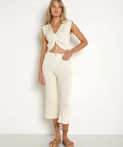 Cleobella Cover Ups | Tops>Hayden Knit Set Ivory