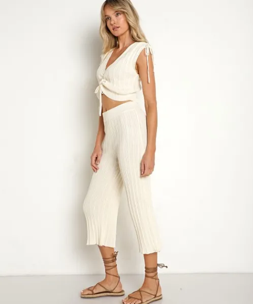 Cleobella Cover Ups | Tops>Hayden Knit Set Ivory