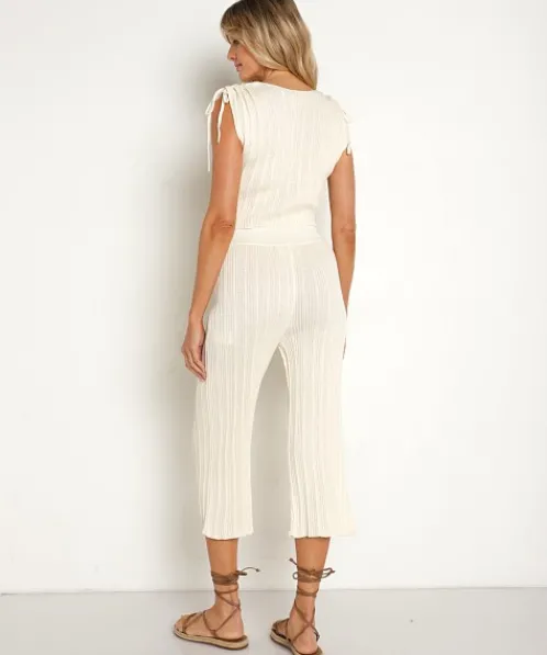Cleobella Cover Ups | Tops>Hayden Knit Set Ivory