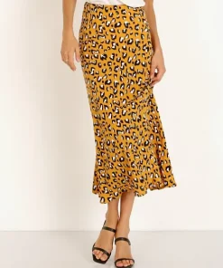 Cleobella Skirts>Kellyn Skirt Mustard