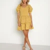 Cleobella Dresses>Luna Mini Dress Camellia Print