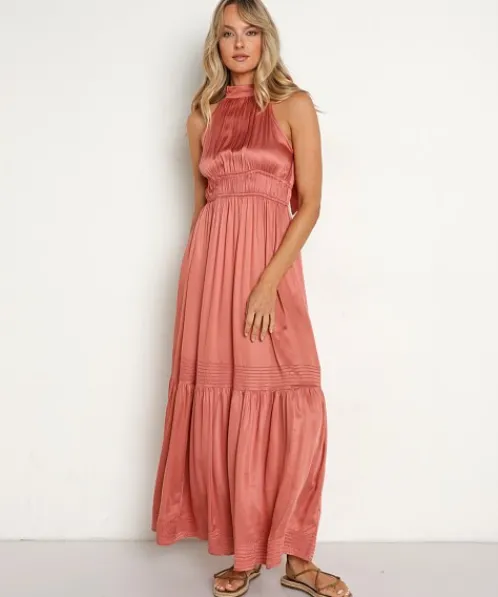 Cleobella Dresses>Margot Ankle Dress Rose