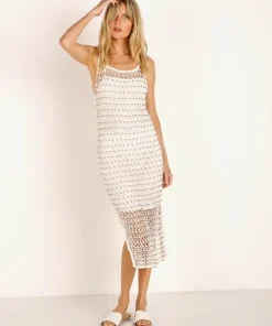 Cleobella Dresses>Miche Dress Ivory