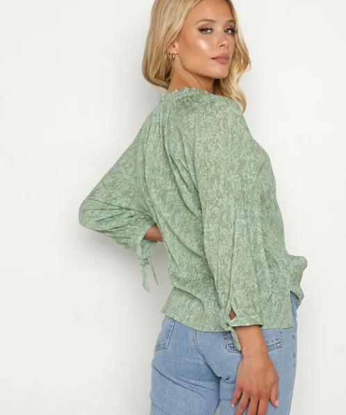 Cleobella Tops>Raelyn Blouse Splash Print