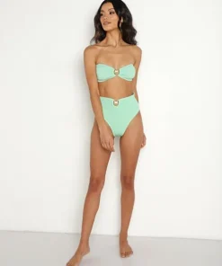 CLEONIE Bikinis>Island Brief Mint